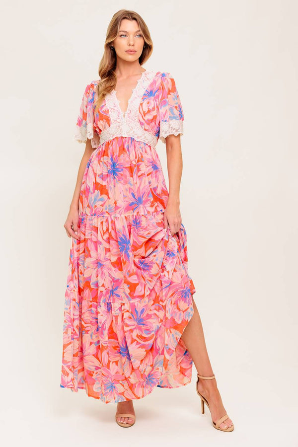 minimal-bloom-woven-maxi-dress Flying Tomato-Sophia's StyleDRESSES-1